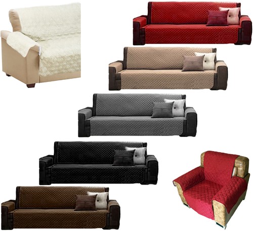 Quilted sofa chair - settee, arm