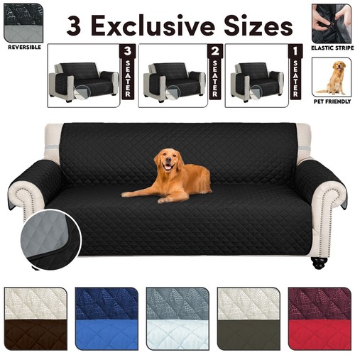 Quilted sofa slip covers soft - sofa,
