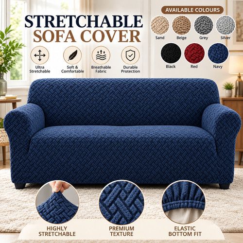 New look elastic stretch - look, sofa