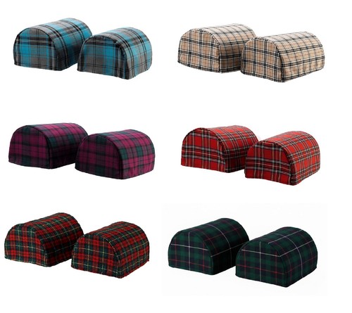 Tartan arm caps - arm,