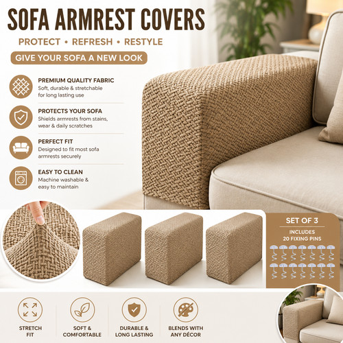 Sofa arm covers - sofa,