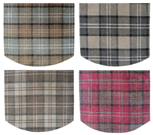 Checked soft chenille standard - soft,
